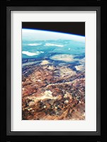 Central Andes Mountains, from space Fine Art Print