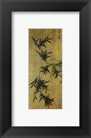 Gu An Ink Bamboo Framed Print