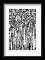 Man and Bamboo Fine Art Print