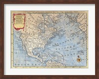 1747 Bowen Map of North America Fine Art Print