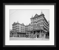 Grand Atlantic Hotel, Atlantic City, NJ Framed Print