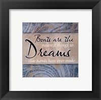 Coastal Inspiration I Framed Print