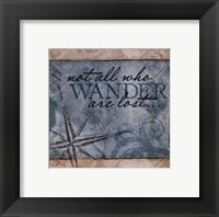 Coastal Inspirations III Framed Print
