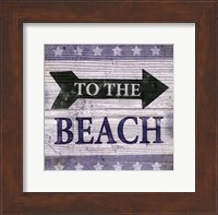Beach Signs VII Fine Art Print