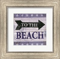 Beach Signs VII Fine Art Print