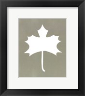 Simple Sihouette IV Framed Print