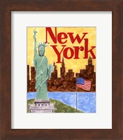 New York (A) Fine Art Print