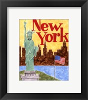 New York (A) Fine Art Print