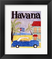 Havana (A) Framed Print