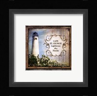 Florida Lighthouse X Framed Print