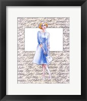 50's Fashion VIII Framed Print