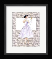 50's Fashion X Fine Art Print