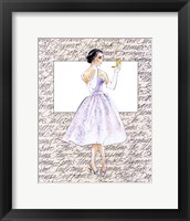 50's Fashion X Framed Print