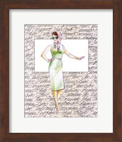 50's Fashion XII Fine Art Print