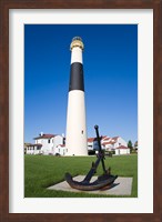 Absecon Lighthouse Museum, Atlantic County, Atlantic City, New Jersey, USA Fine Art Print