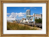 Boardwalk Stores, Atlantic City, New Jersey, USA Fine Art Print