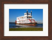 Paddle Steamer on Lakes Bay, Atlantic City, New Jersey, USA Fine Art Print
