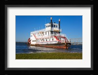 Paddle Steamer on Lakes Bay, Atlantic City, New Jersey, USA Fine Art Print