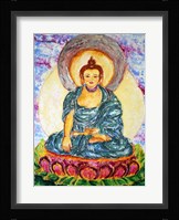 Meditating On A Lotus Fine Art Print