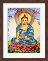 Meditating On A Lotus Fine Art Print