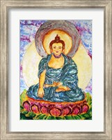 Meditating On A Lotus Fine Art Print