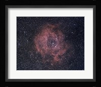 Posette Nebula in Monogelos Framed Print