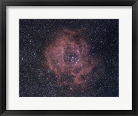 Posette Nebula in Monogelos Framed Print