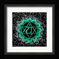 Anahata - Heart Chakra, Flawless Framed Print