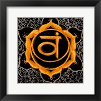 Svadhisthana - Sacral Chakra, Sweetness Framed Print