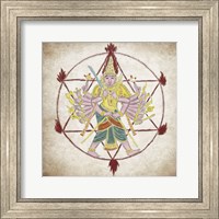 Chakra Ayudhapurusha Fine Art Print