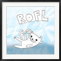 ROFL Cat Fine Art Print