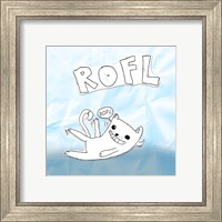 ROFL Cat Fine Art Print