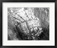 As the Hoover Dam forms Fine Art Print