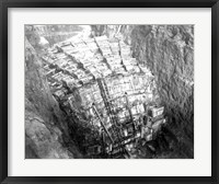 As the Hoover Dam forms Fine Art Print