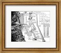 Hoover Dam Diagram Fine Art Print