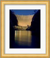 Hoover Dam at night Fine Art Print