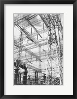 Photograph Looking Up at Wires of the Boulder Dam Power Units, 1941 Fine Art Print