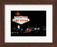Welcome To Vegas sign Fine Art Print