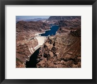 Above Hoover Dam near Boulder City, Nevada Fine Art Print