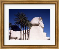 Dramatic Sphynx at the Luxor Hotel Casino in Las Vegas Excalibur Hotel Turets, Las Vegas, Nevada Fine Art Print