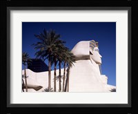 Dramatic Sphynx at the Luxor Hotel Casino in Las Vegas Excalibur Hotel Turets, Las Vegas, Nevada Fine Art Print