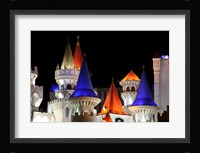 Excalibur Hotel Turets, Las Vegas, Nevada Fine Art Print