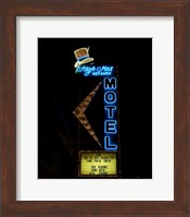High Hat historic motel, Las Vegas, Nevada Fine Art Print