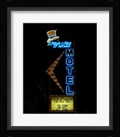 High Hat historic motel, Las Vegas, Nevada Fine Art Print