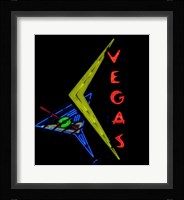 Historic Vegas neon sign, Freemont Street, Las Vegas Fine Art Print