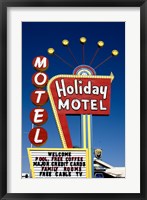 Holiday Motel Sign, Las Vegas, Nevada Fine Art Print