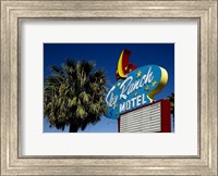 Sky ranch motel sign Fine Art Print