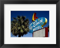 Sky ranch motel sign Fine Art Print