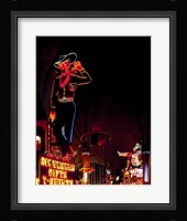 Vegas Vic on Freemont Street in Las Vegas Fine Art Print