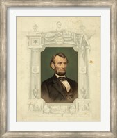 Abraham Lincoln - framed Fine Art Print